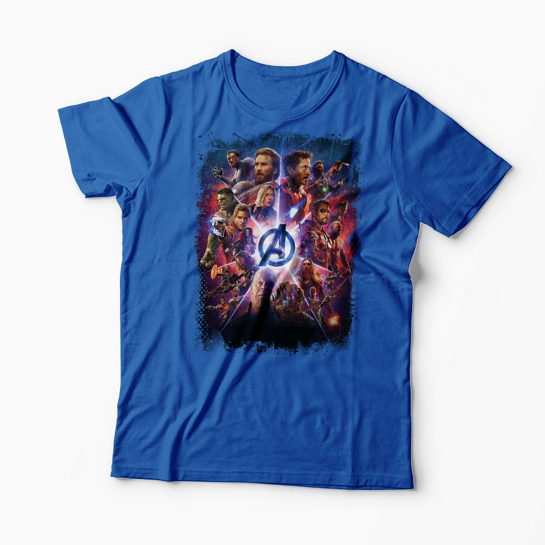 Tricou Avengers Infinity War  - Bărbați-Albastru Regal